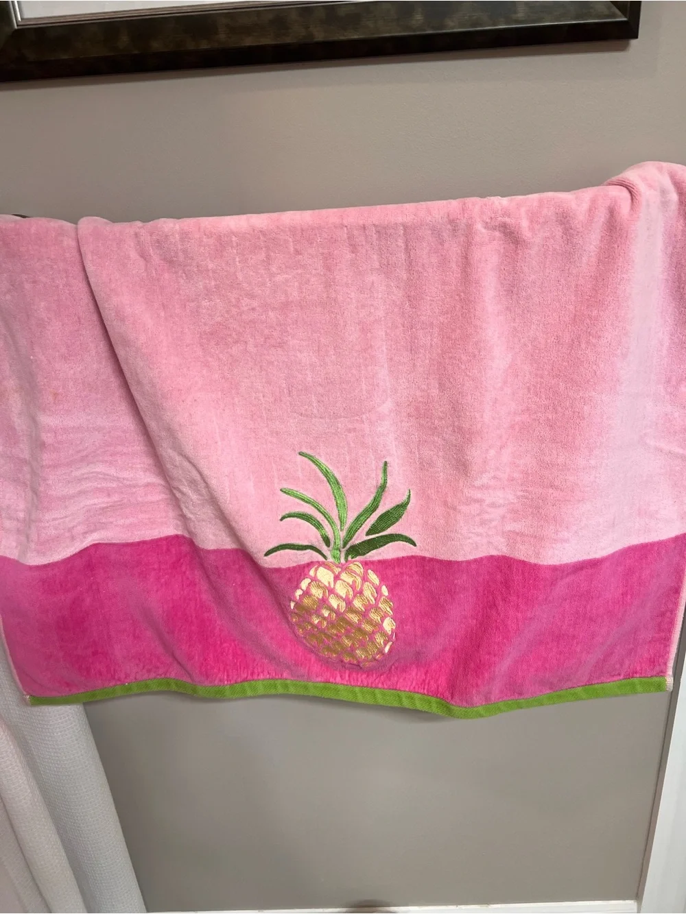 Lilly Pulitzer bath towel & wash cloth